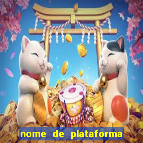 nome de plataforma de jogos